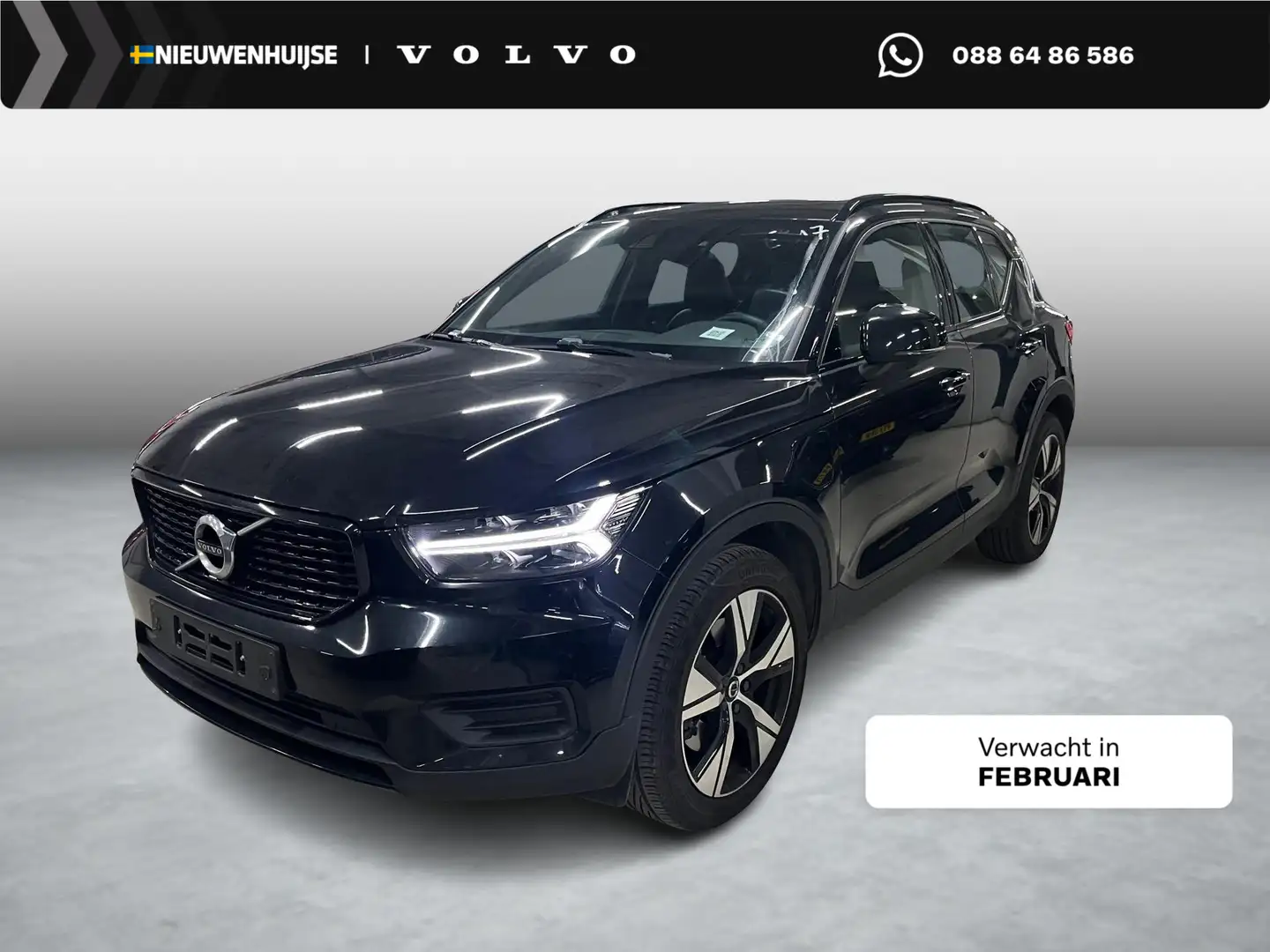 Volvo XC40 Plug-in Hybrid T4 R-Design | Lederen bekleding | N Schwarz - 1