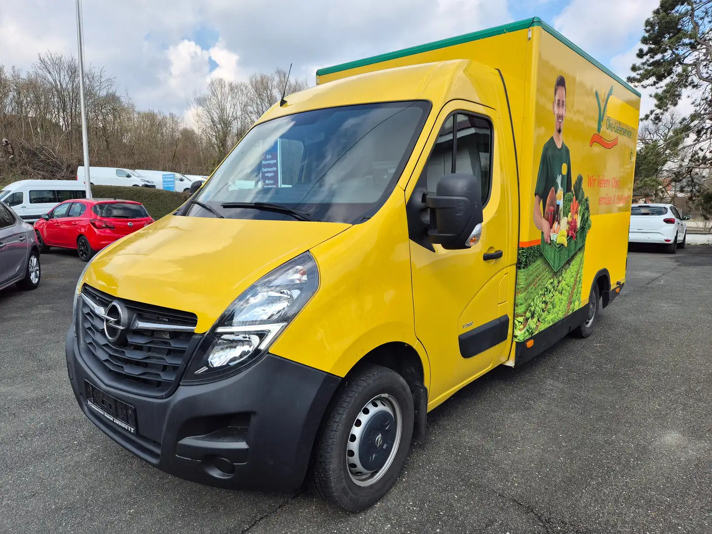 Opel Movano 2.3 D L2H1 2WD Koffer *Luftfahrwerk/Navi/Kamera* Gelb - 1
