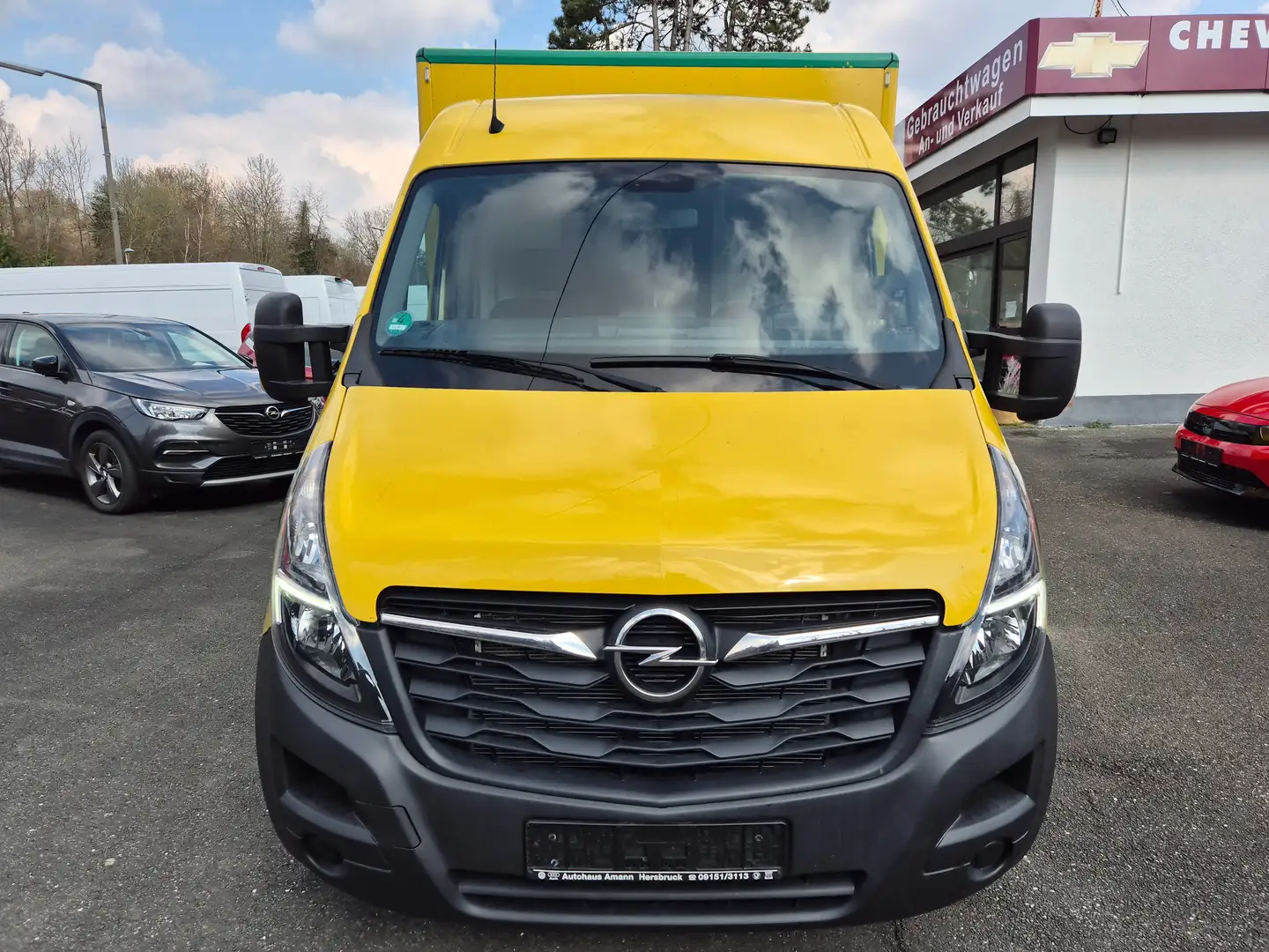 Opel Movano 2.3 D L2H1 2WD Koffer *Luftfahrwerk/Navi/Kamera* Gelb - 2