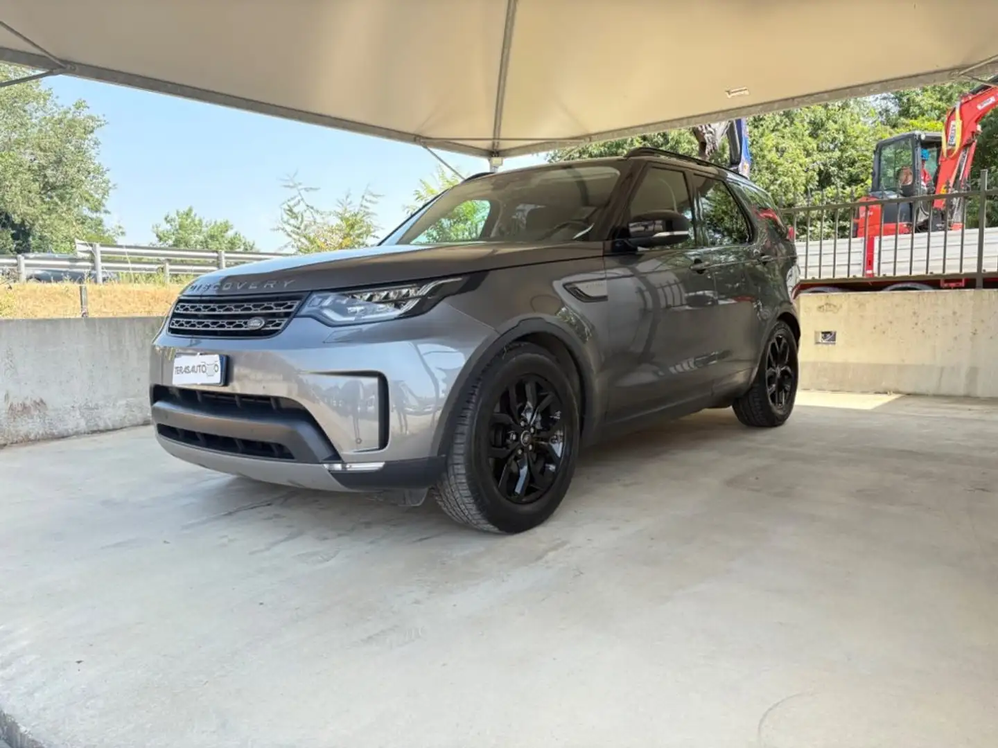 Land Rover Discovery 2.0 SD4 240 CV S 7 POSTI GANCIO TRAINO Grigio - 1