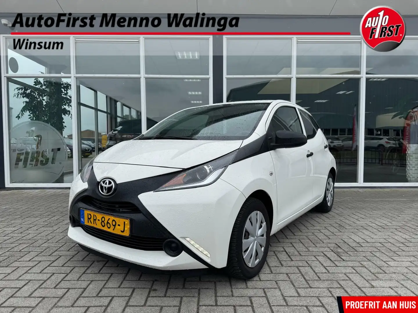 Toyota Aygo 1.0 VVT-i x-fun | Airco | 5 deurs | Bluetooth | Wit - 1