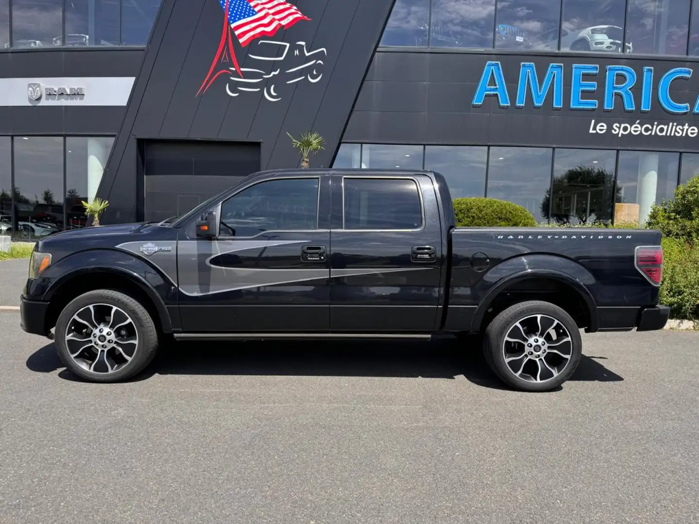 Ford F 150 HARLEY DAVIDSON V8 6,2L - Vente pro Negro - 2