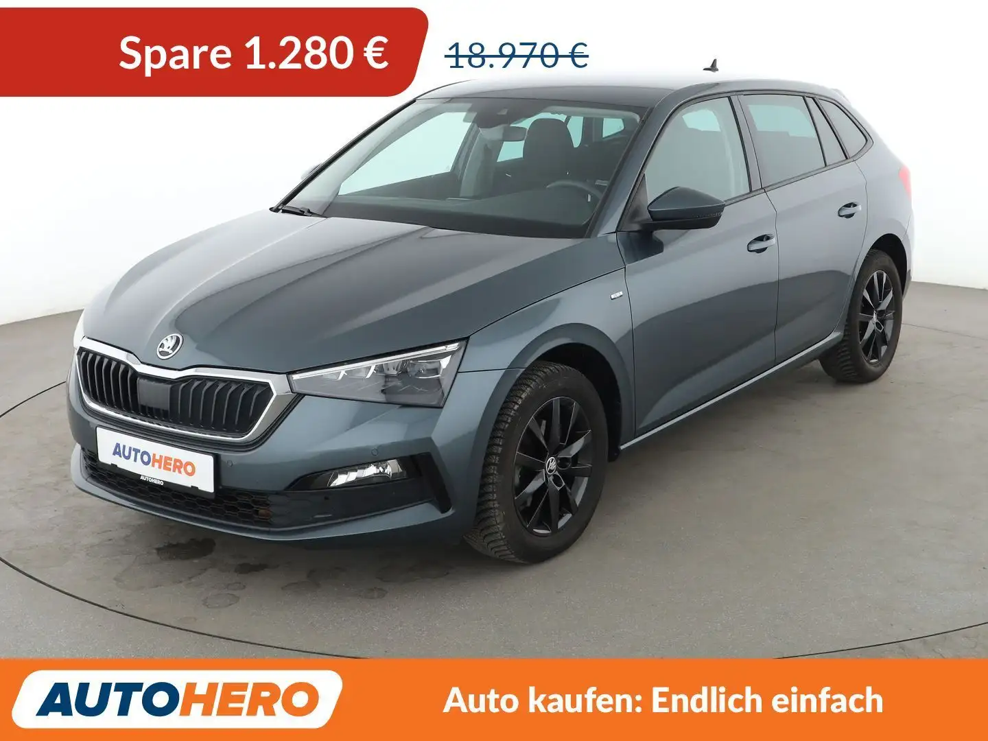 Skoda Scala 1.5 TSI ACT Drive 125*NAVI*LED*ACC*CAM*PDC*SHZ* Grau - 1