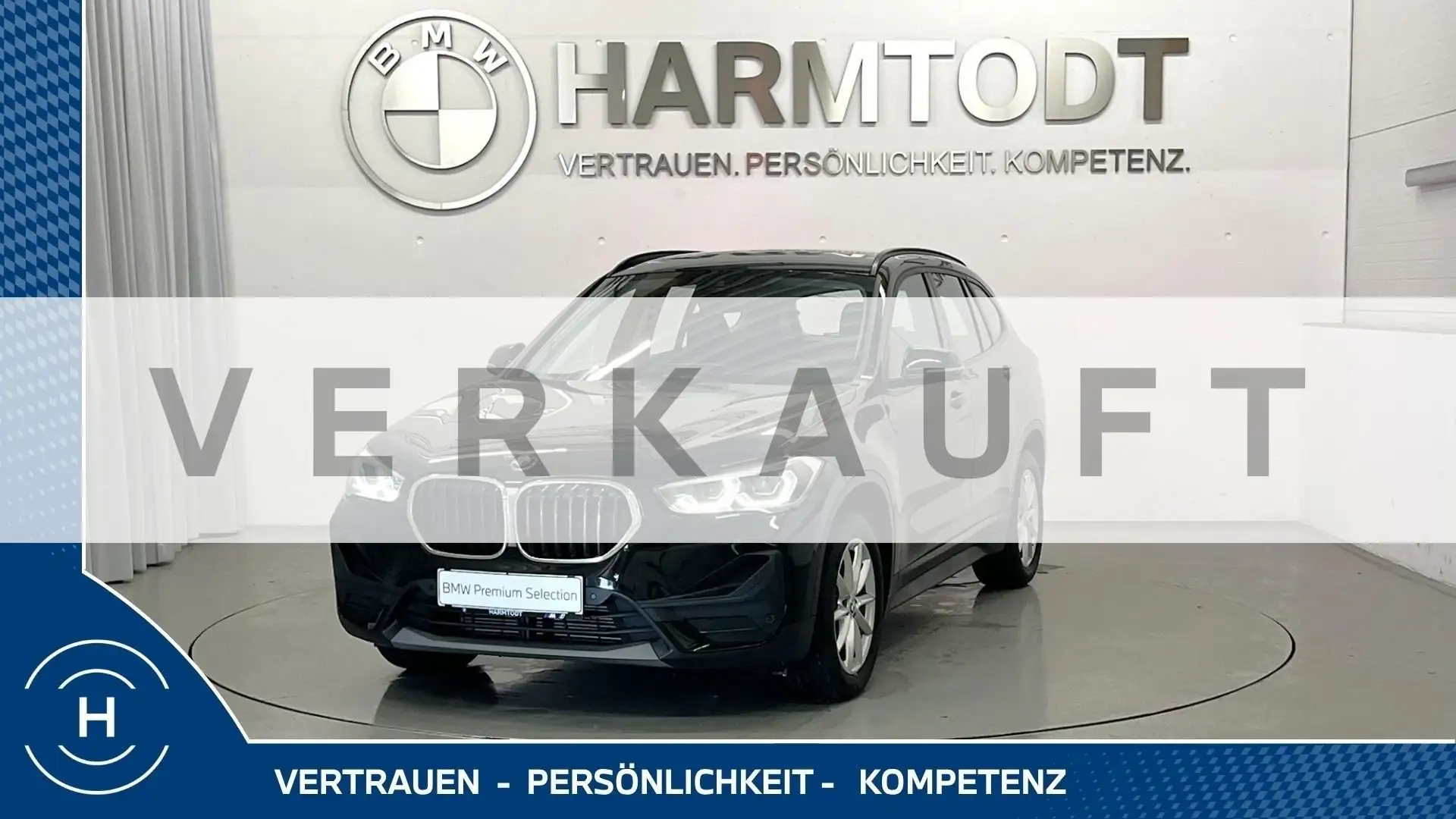 BMW X1 sDrive16d *Modell Advantage / LED / HUD / SHZ* Schwarz - 1