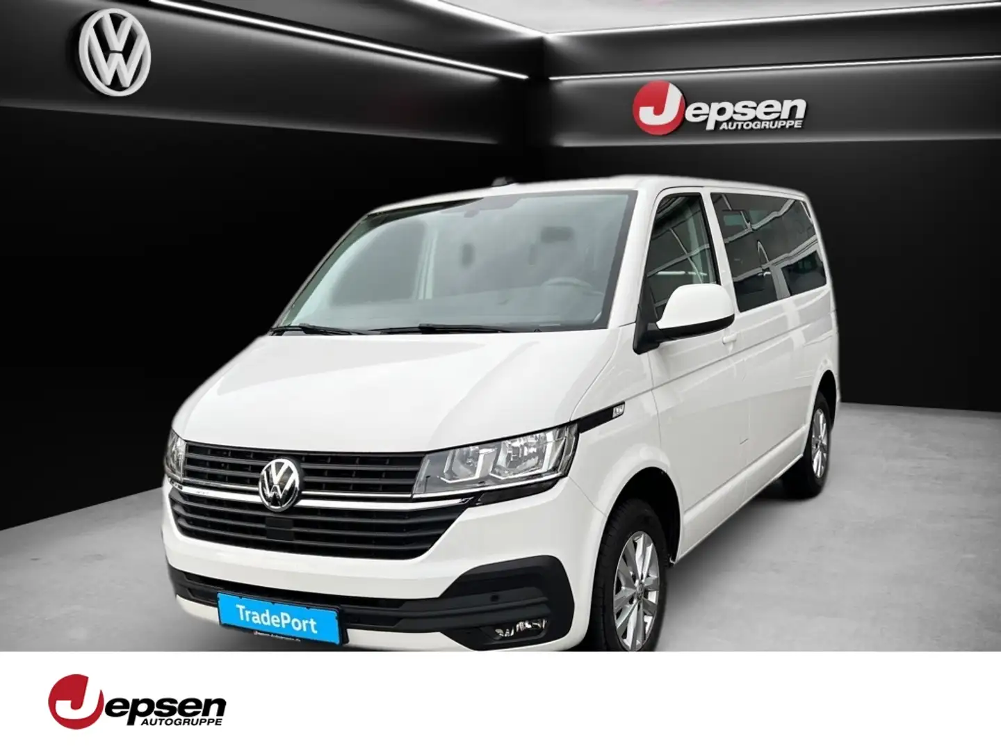 Volkswagen T6.1 Transporter Kombi  KR Navi+PDC+LM+GRA+Klima Blanco - 1