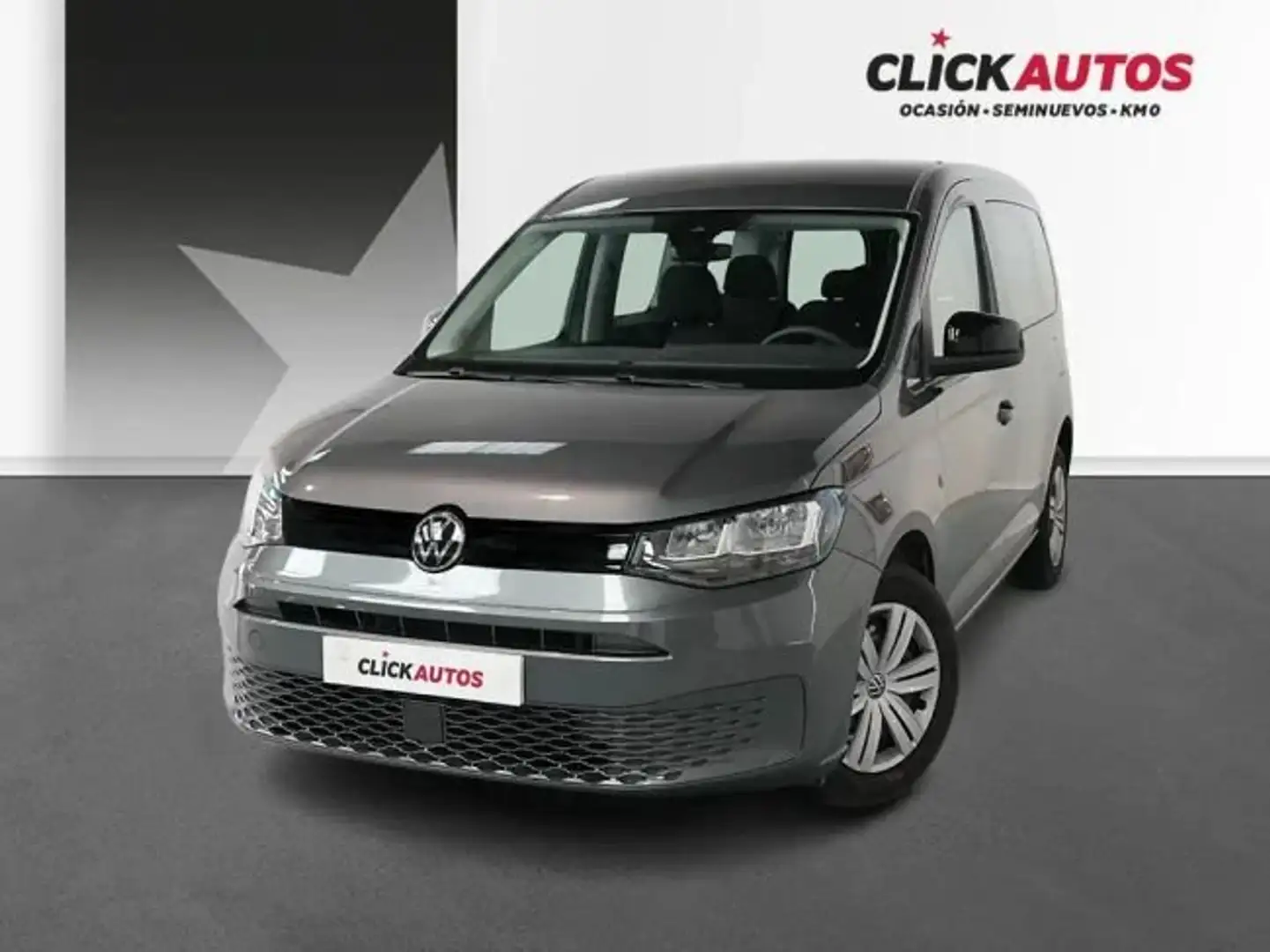 Volkswagen Caddy 2.0 TDI 102CV Origin Gris - 1