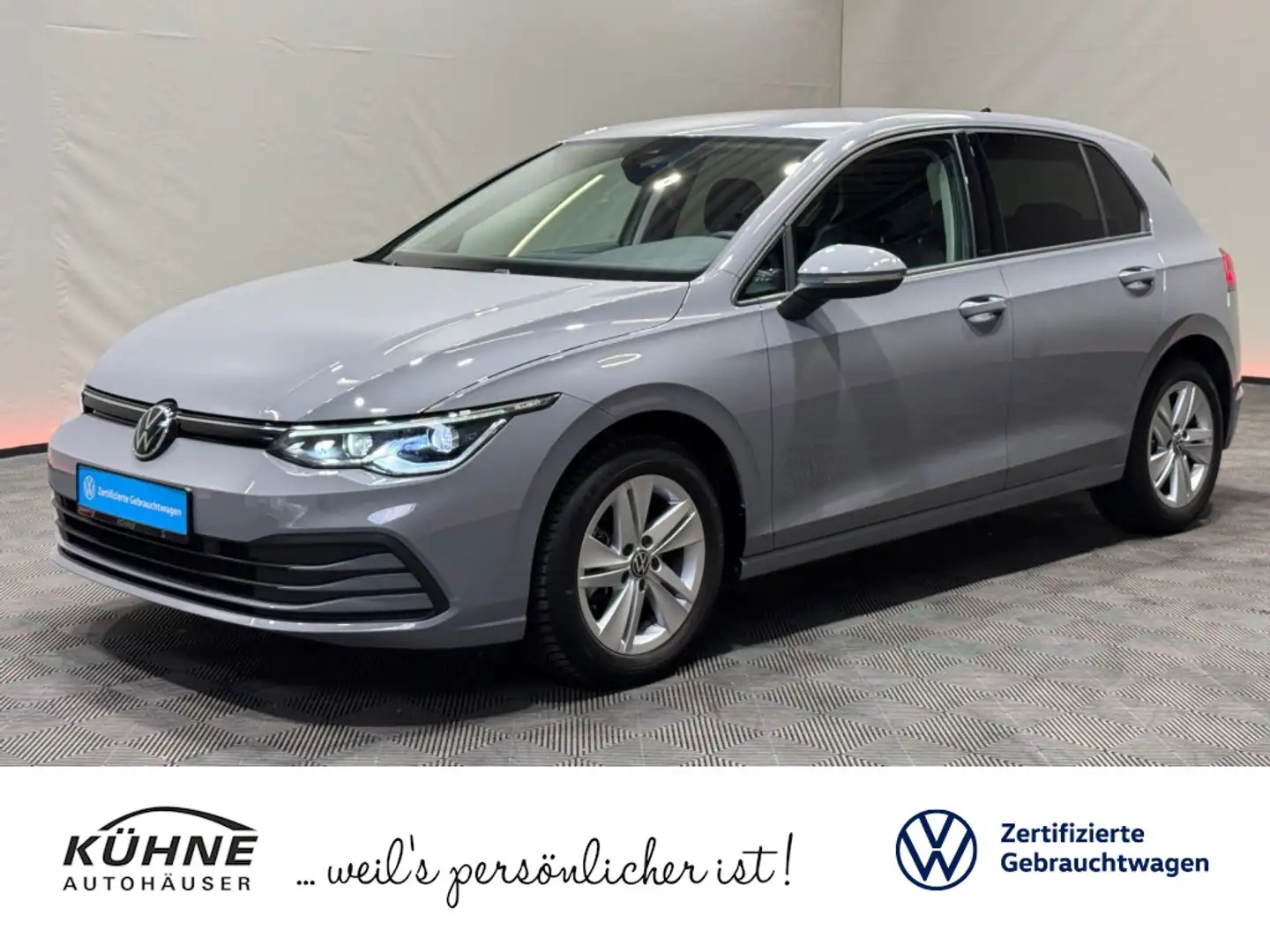Volkswagen Golf Life 1.5 eTSI DSG | MATRIX NAVI SITZHEIZUNG Grau - 1