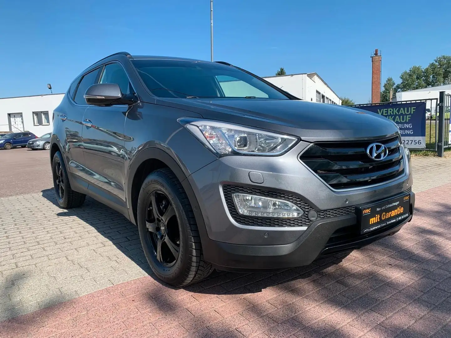 Hyundai SANTA FE Premium 4WD - TÜV/ AU NEU Silber - 1