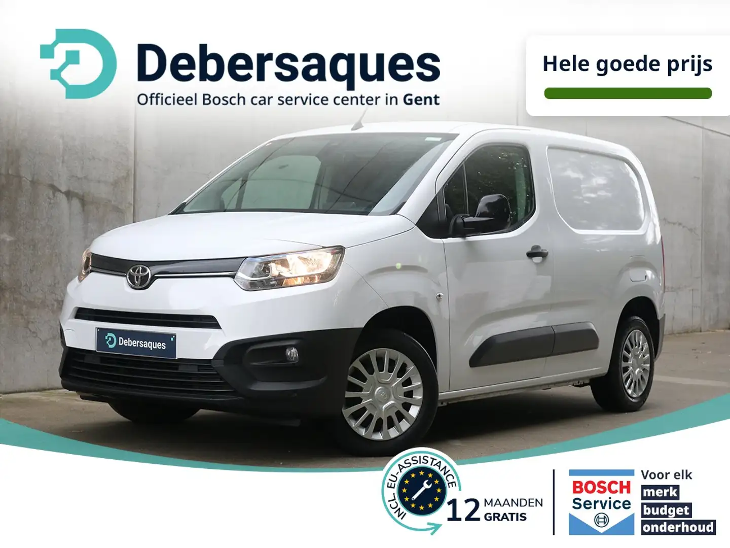 Toyota Proace City 1.5 Diesel lichtevracht Blanc - 1