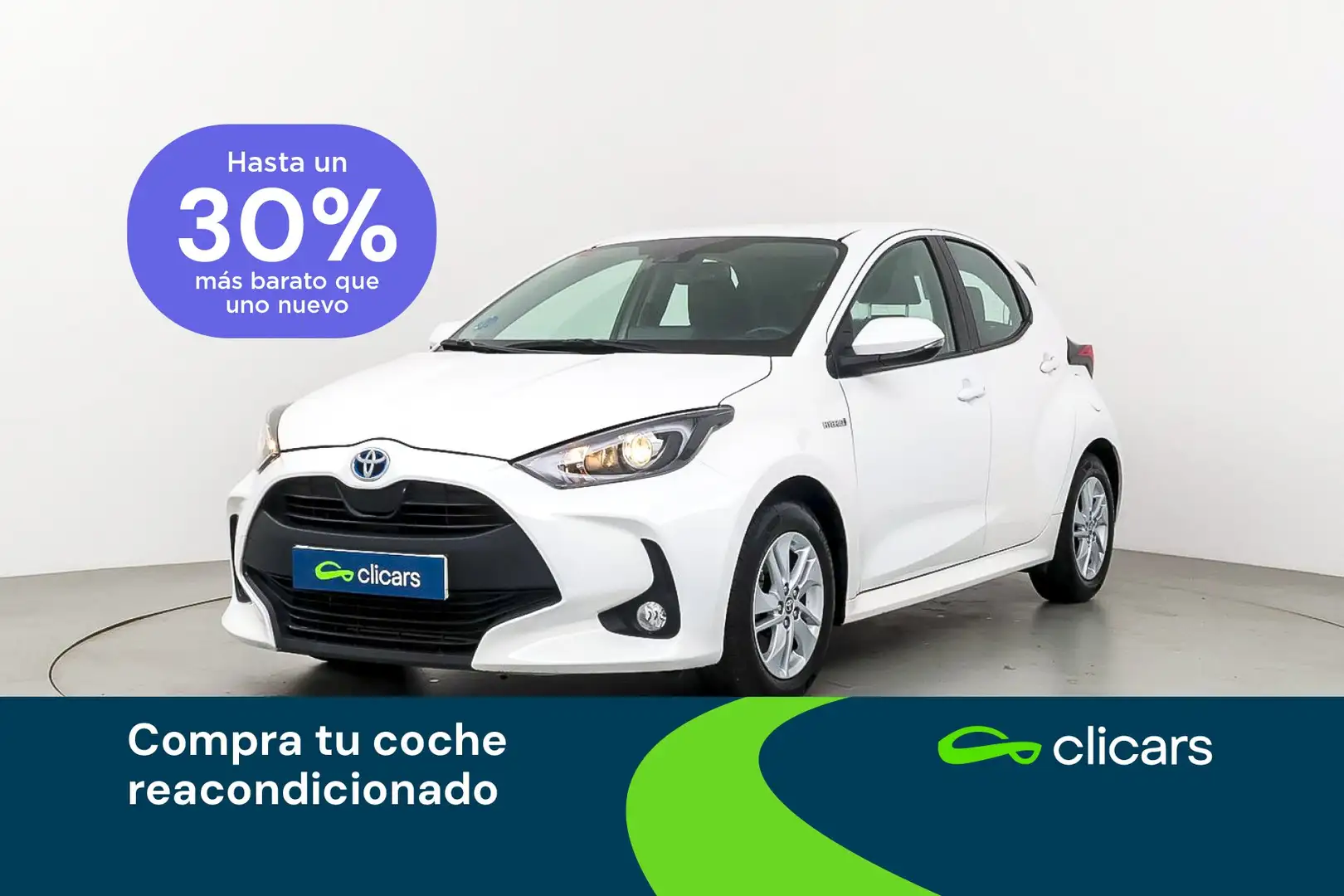 Toyota Yaris 120H 1.5 Active Tech Blanco - 1