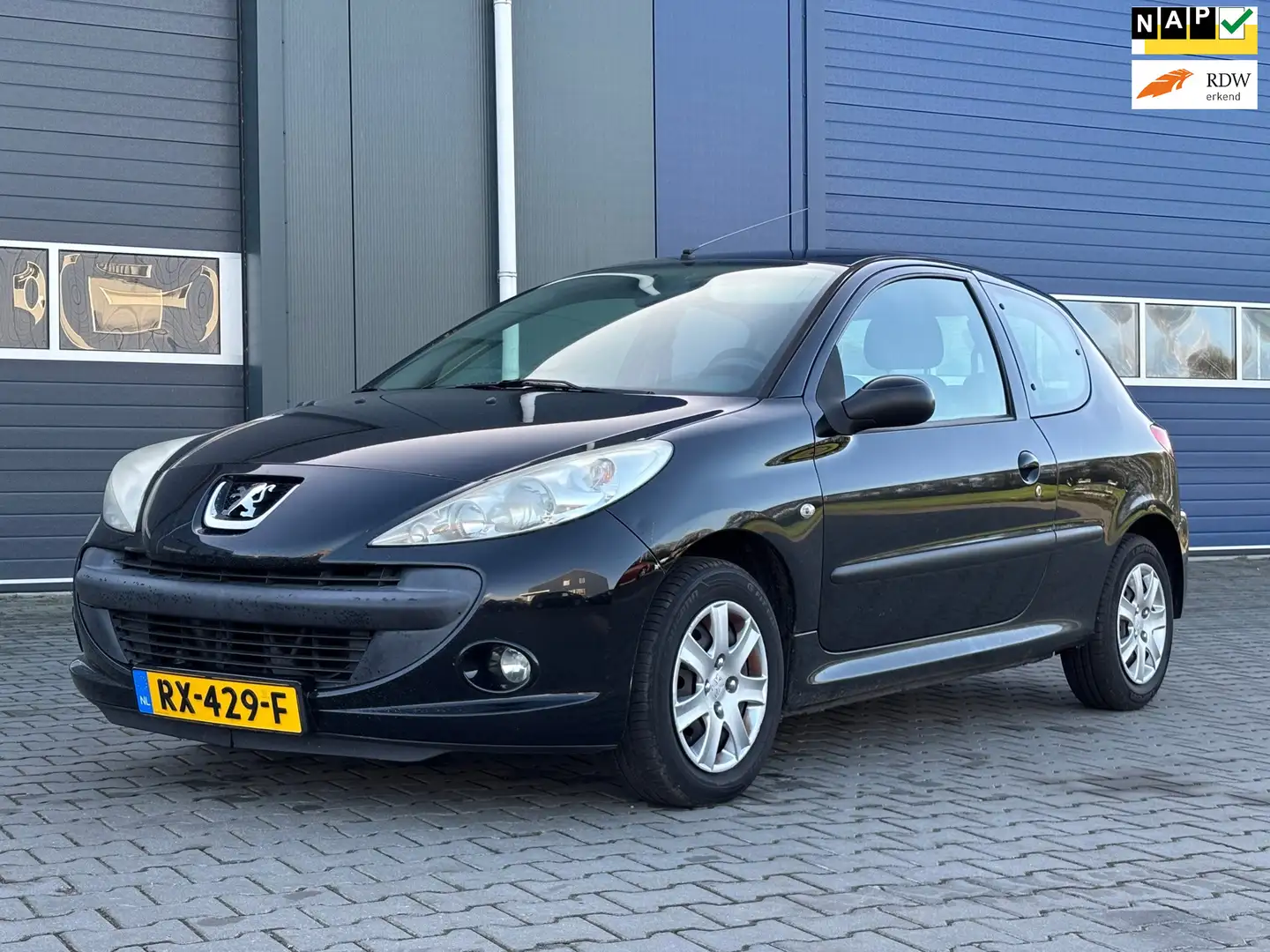 Peugeot 206 + 1.4 XS |''165.000'' KM| Zwart - 1