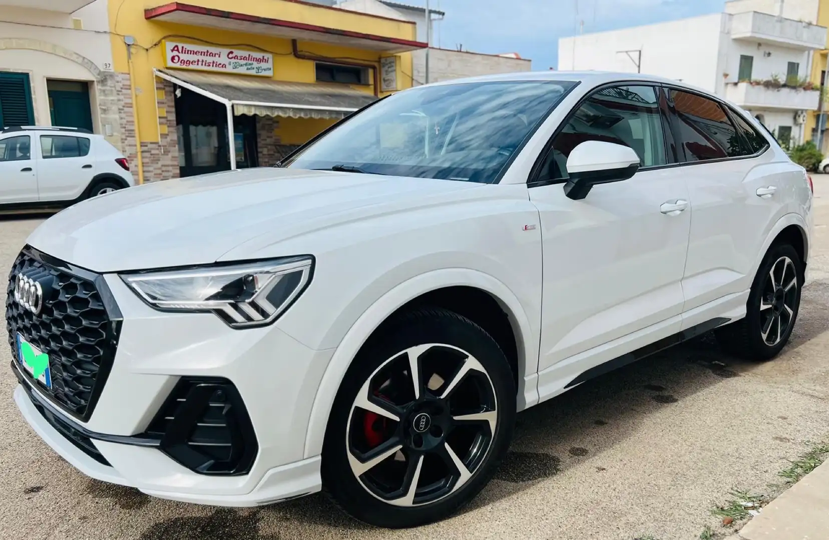 Audi Q3 Sportback 35 2.0 tdi S line edition s-tronic Bianco - 2