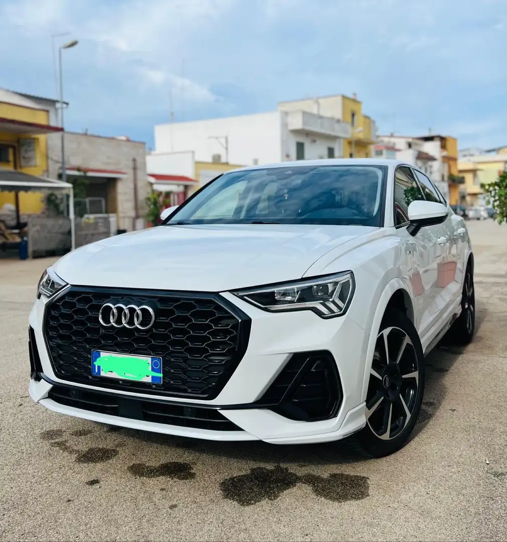 Audi Q3 Sportback 35 2.0 tdi S line edition s-tronic Bianco - 1