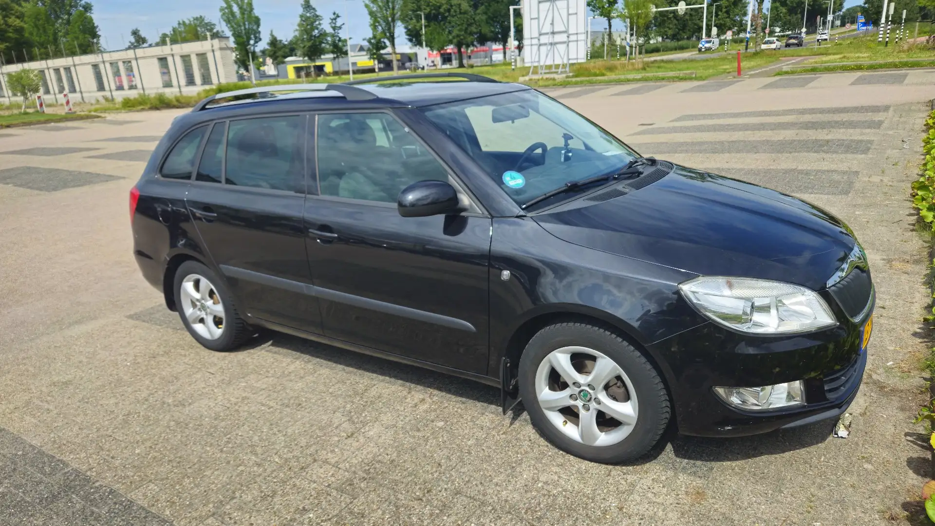 Skoda Fabia 1.2 TDI Greenline Zwart - 2
