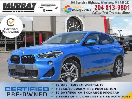 Blue 2018 BMW X2 SUV / Crossover All-Wheel Drive Automatic