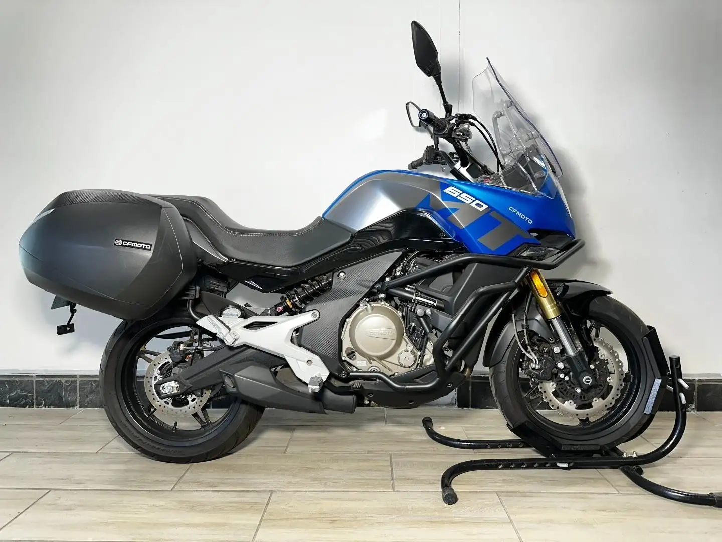 CFMOTO 650GT valises Azul - 1