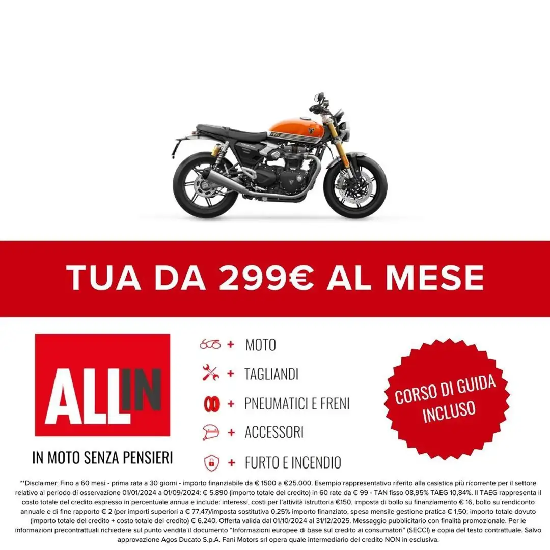 Triumph Speed Twin MY 2025 Portocaliu - 2