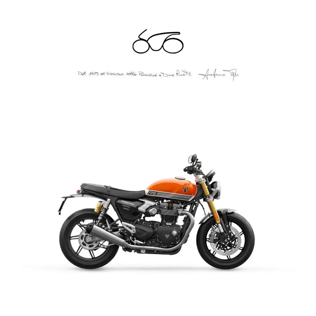 Triumph Speed Twin MY 2025 Portocaliu - 1