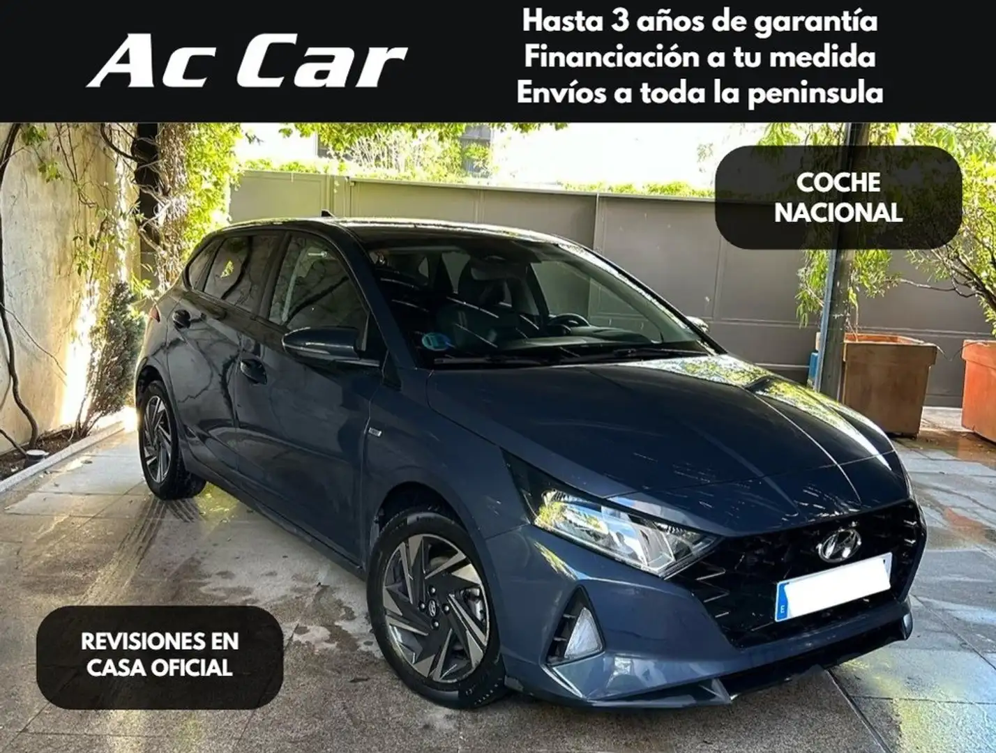 Hyundai i20 1.0 TGDI 74kW (100CV) 48V Klass Gris - 1