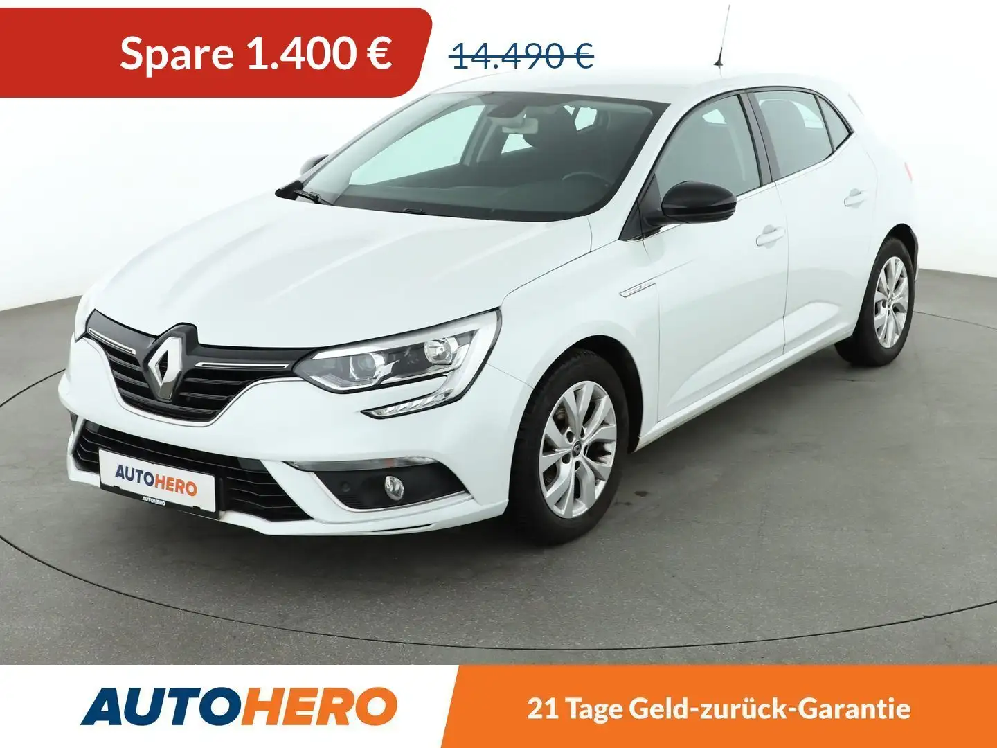 Renault Megane 1.3 TCe Limited*TEMPO*PDC*SHZ*KLIMA* Weiß - 1