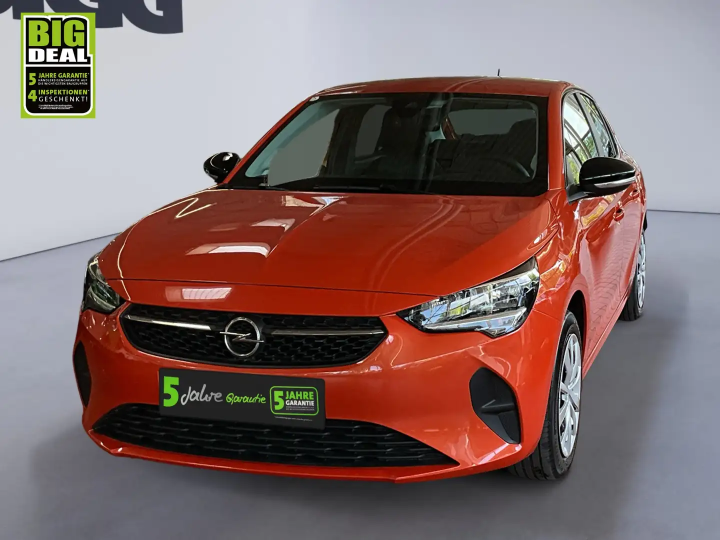 Opel Corsa F e Edition SpurH KlimaA PDC W-Pumpe Orange - 2