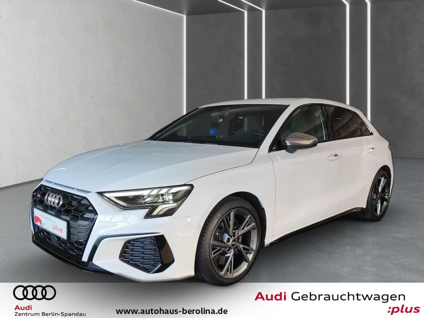 Audi S3 *ACC*Opt.-Schwarz*Virt.C*SHZ* Weiß - 2