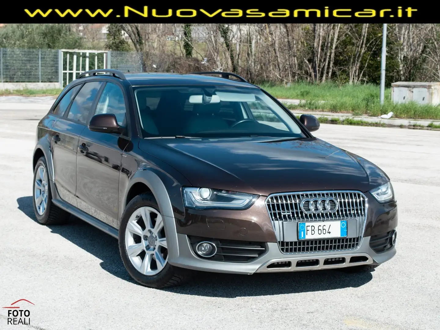 Audi A4 allroad 2.0 TDI 190 CV QUATTRO S-TRONIC XENO NAVI Marrone - 1