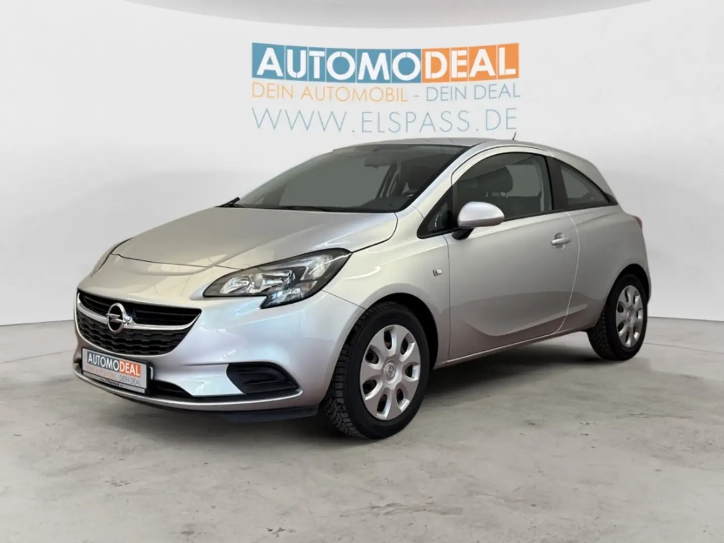 Opel Corsa E Edition 5G ALLWETTER PDC BLUETOOTH KLIMA MULTIFL Silber - 2