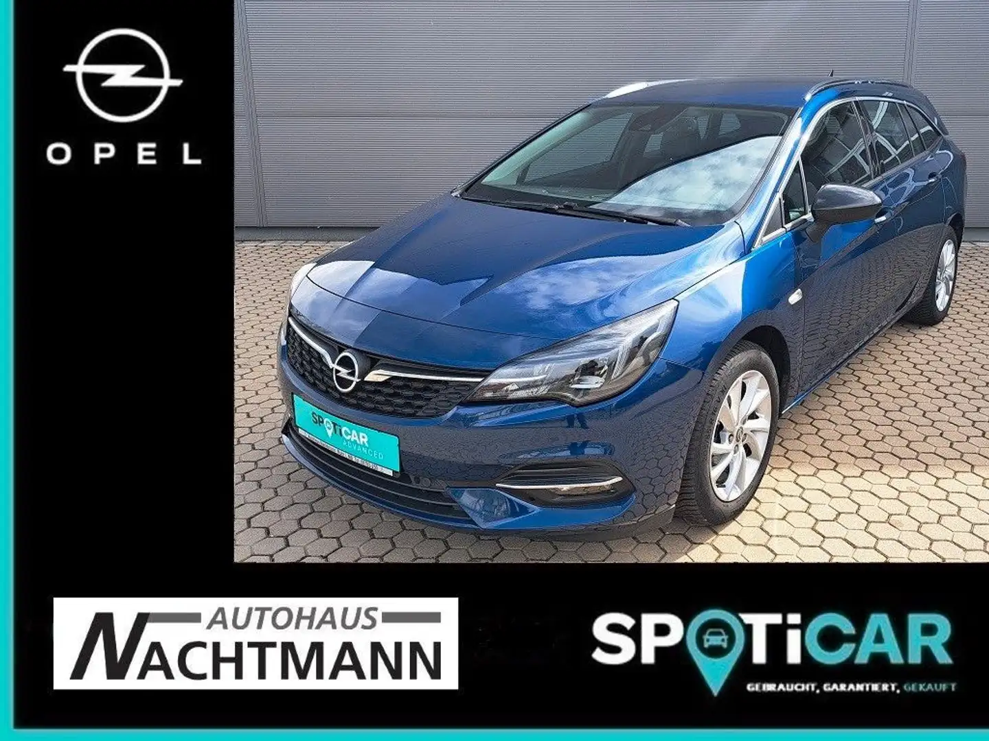 Opel Astra K Sports Tourer Elegance, NAVI,KAMERA,PDC Bleu - 1