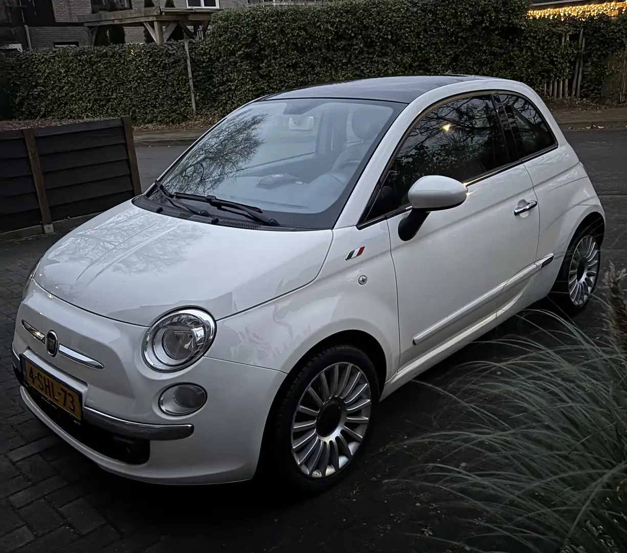 Fiat 500 500 0.9 TwinAir Lounge Wit - 1