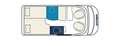 Hymer/Eriba Camper Van Yosemite AHK*MARKISE*ALU Grau - thumbnail 2