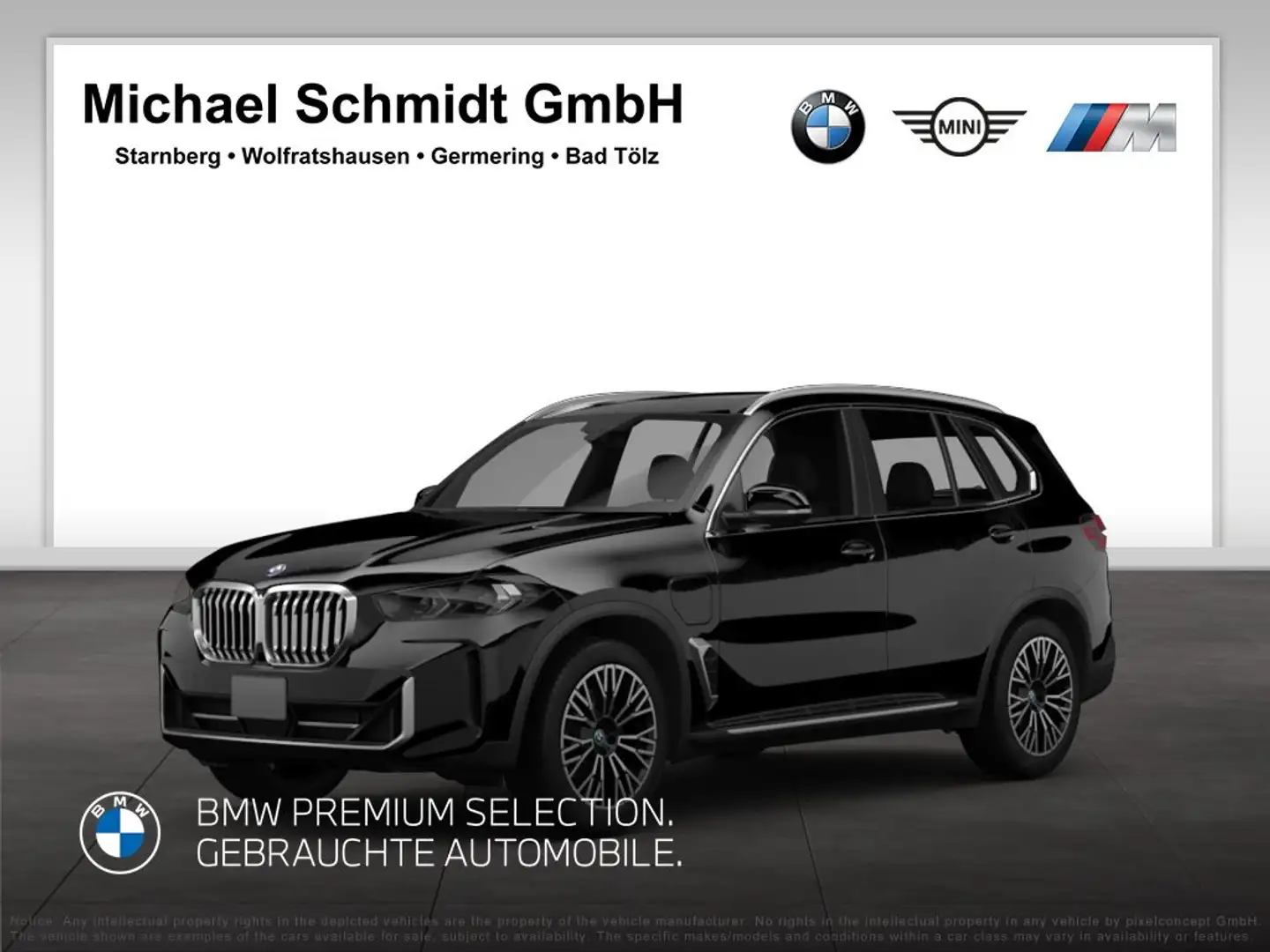 BMW X5 xDrive40d 746€ netto/mtl.*M Sportpaket*AHK*H/K*Pan Schwarz - 1