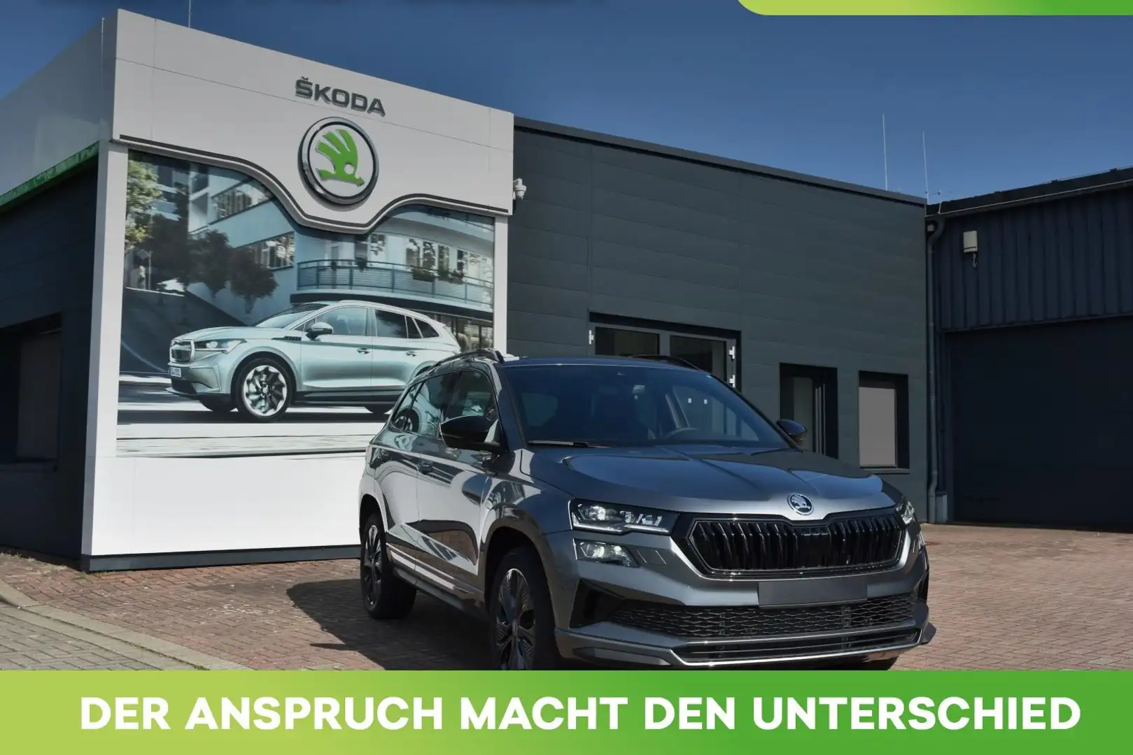 Skoda Karoq 1.5TSI DSG Sportline*Matrix*AHK*ACC*Rückcam Gris - 1