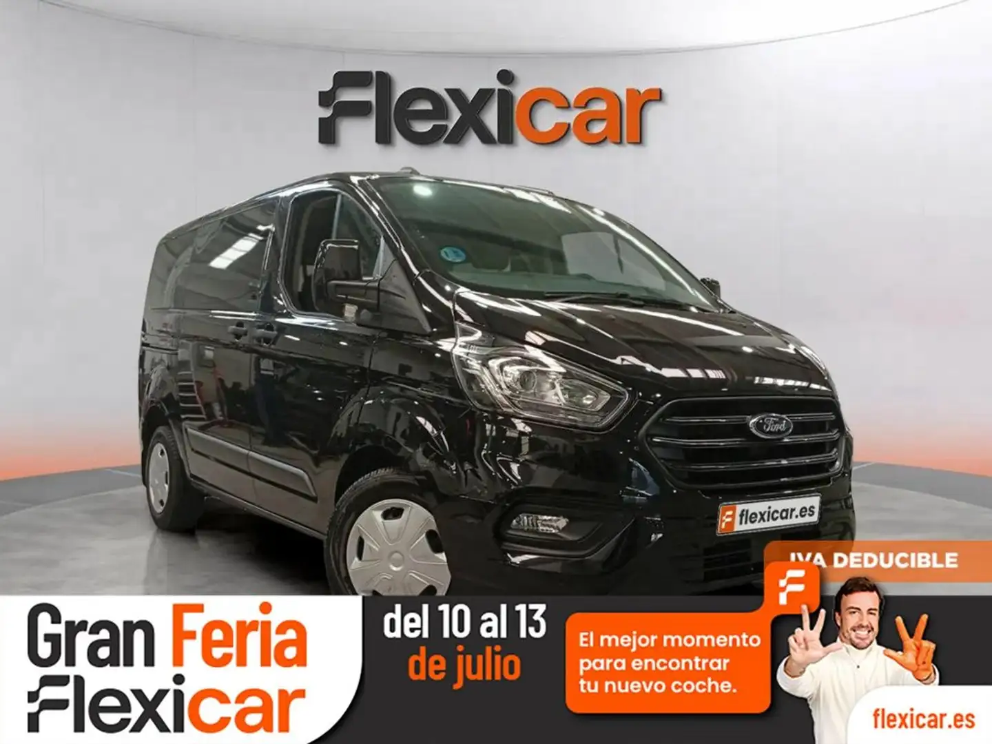 Ford Transit Custom Diesel FT 320 L1 Kombi 2.0 Ecoblue Trend 136, 100k Negro - 1