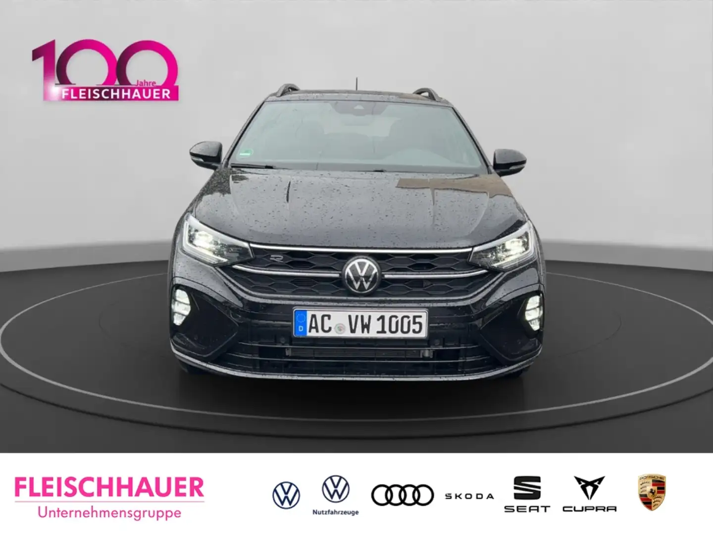 Volkswagen Taigo R-Line TSI DSG+NAVI+SHZ+ACC+DAB+AHK Чёрный - 2