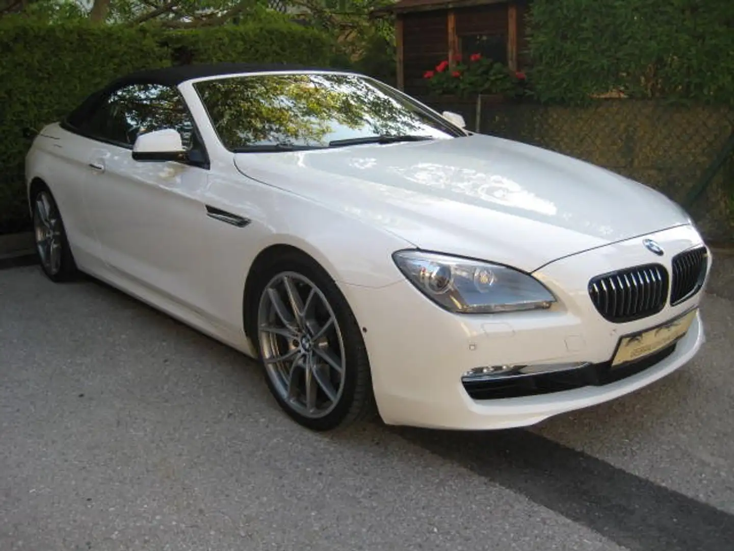 BMW 640 640iCabrio F12 TOP-Ausstattung Weiß - 1