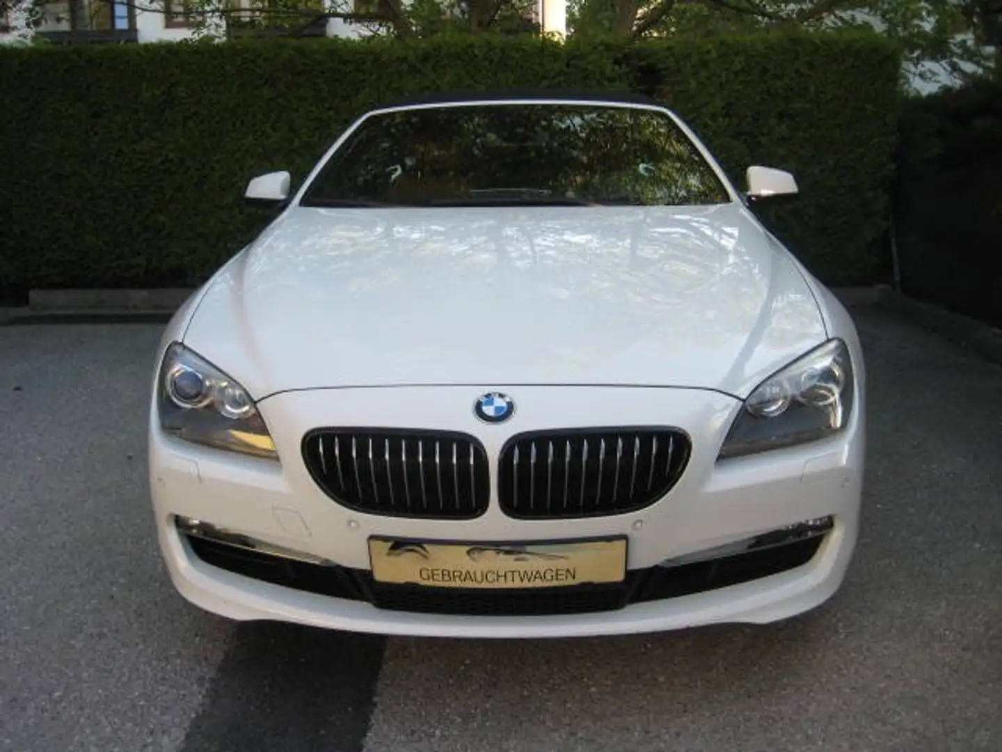 BMW 640 640iCabrio F12 TOP-Ausstattung Weiß - 2
