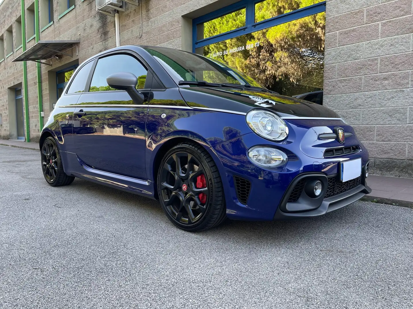 Abarth 595 1.4 T-JET 180CV COMPETIZIONE  CERCHI DA 17" Bleu - 1