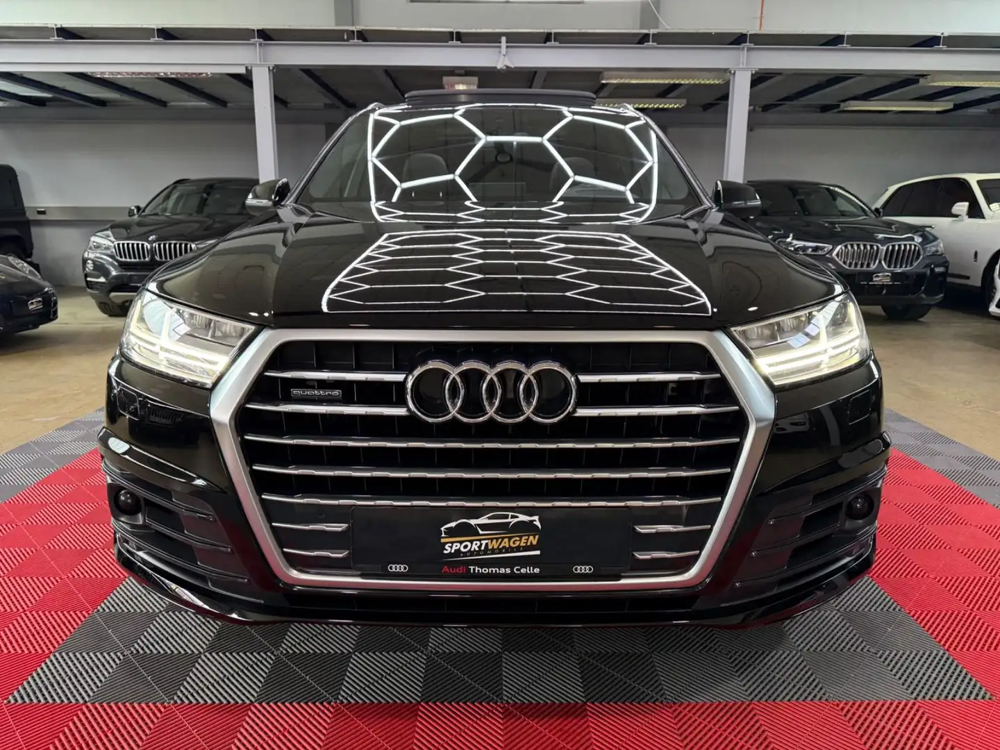 Audi Q7 50 TDI quattro S line HUD Pano Matrix ACC Schwarz - 2