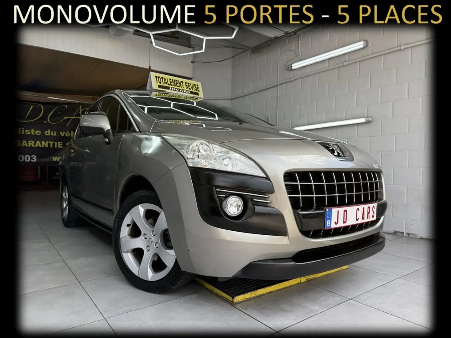 Peugeot 3008 3008 1.6 HDi ‼️GARANTIE 1 AN CTOK‼️ Gris - 2