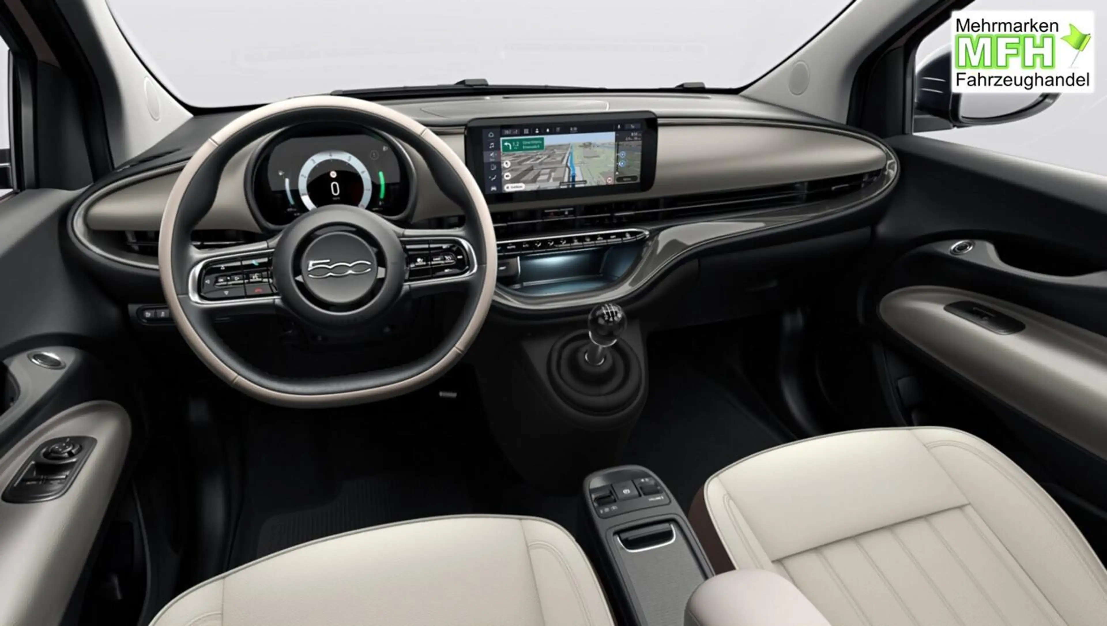 Fiat 500C 500 Cabrio La Prima Nav Keyl SHZ 17Z Kam LED Ca... — photo 5