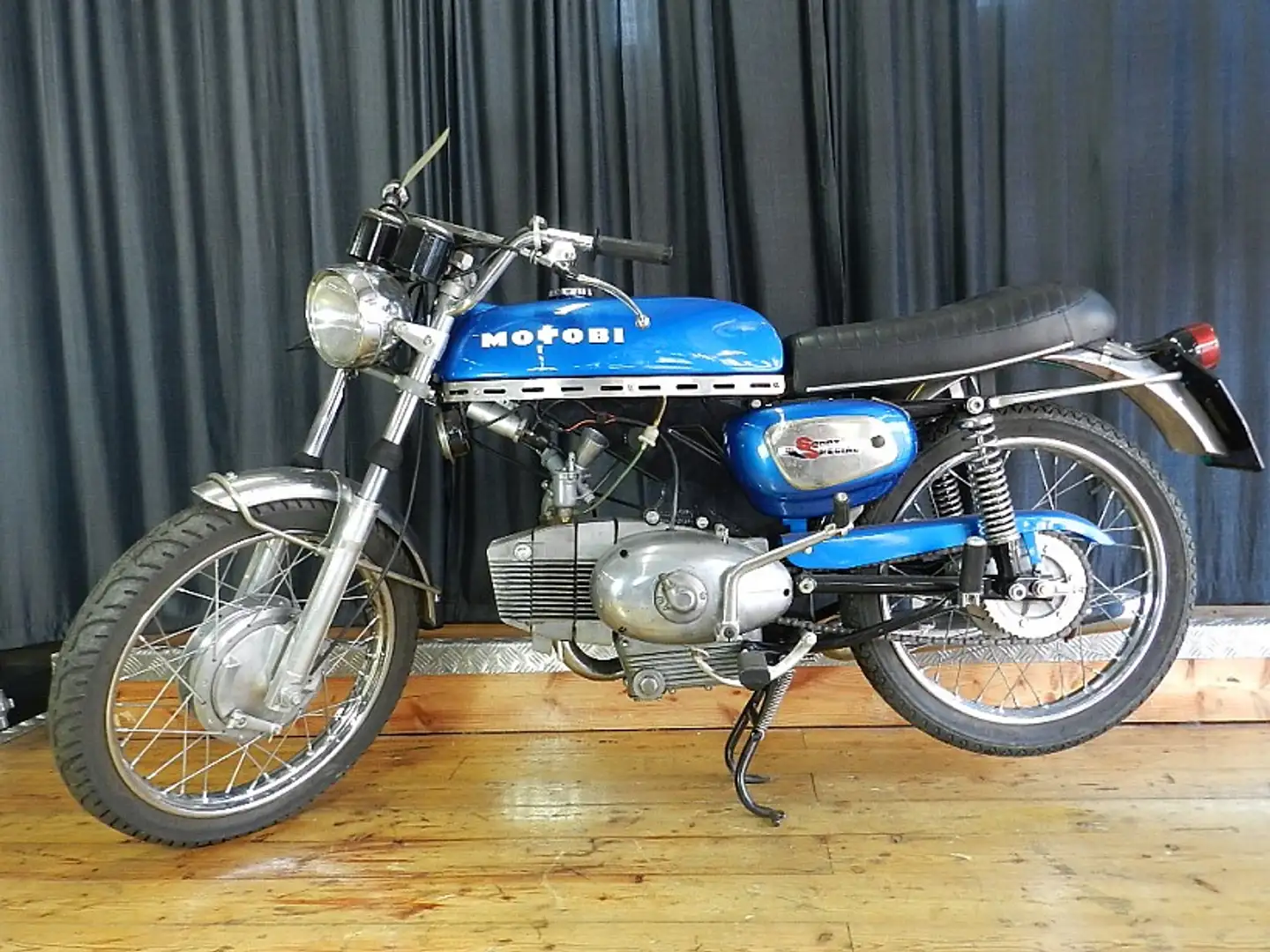 Motobi 125 SS Azul - 2