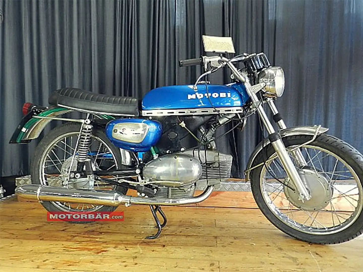 Motobi 125 SS Blau - 1
