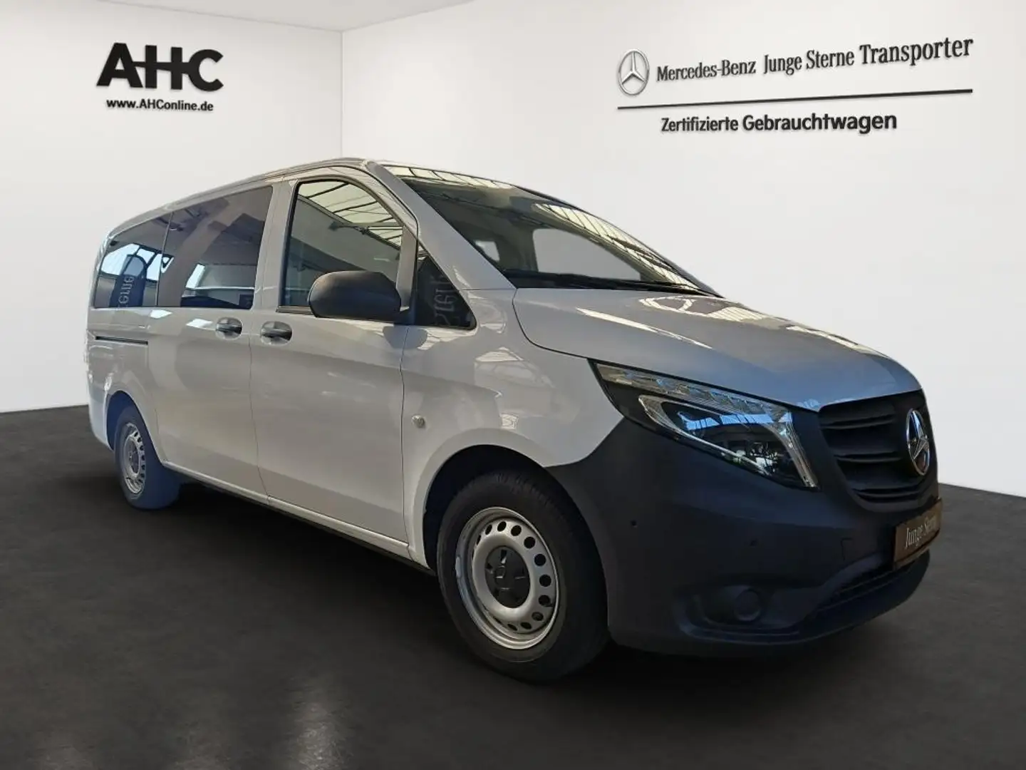 Mercedes-Benz Vito 116 Tourer lang 8 Sitze LED 2,5tAHK 2xKlima Weiß - 2