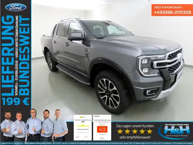 Ford Ranger 3.0 Aut e-4WD Platinum TechnoPak73+AHK