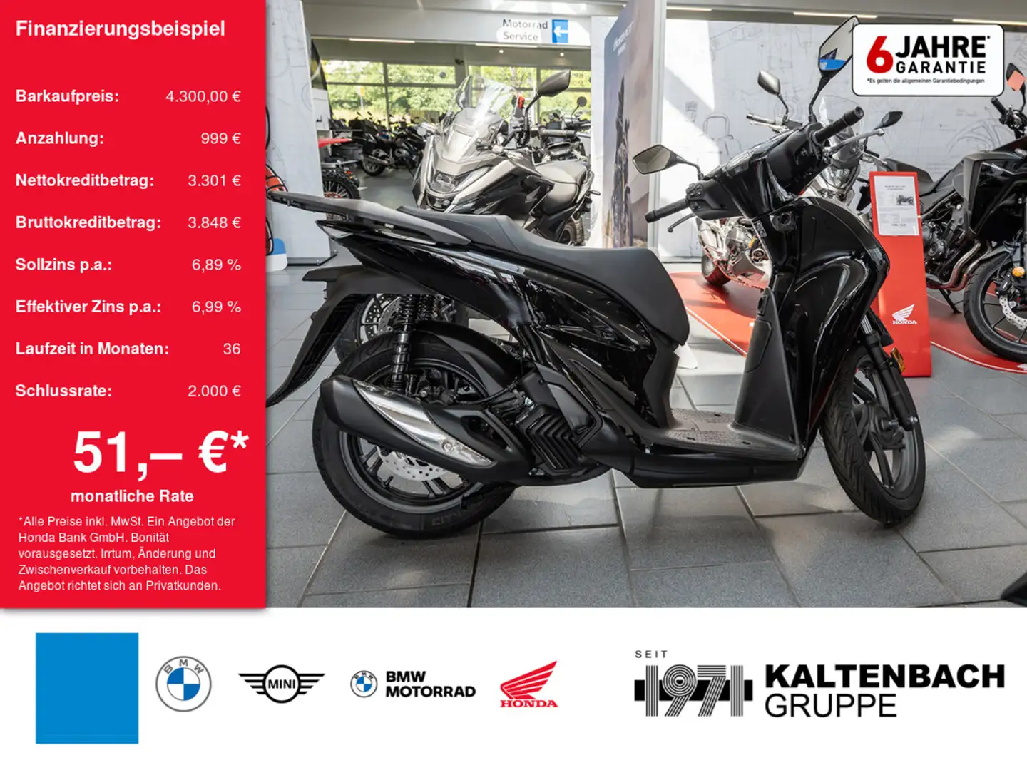 Honda SH 125 Nero - 1