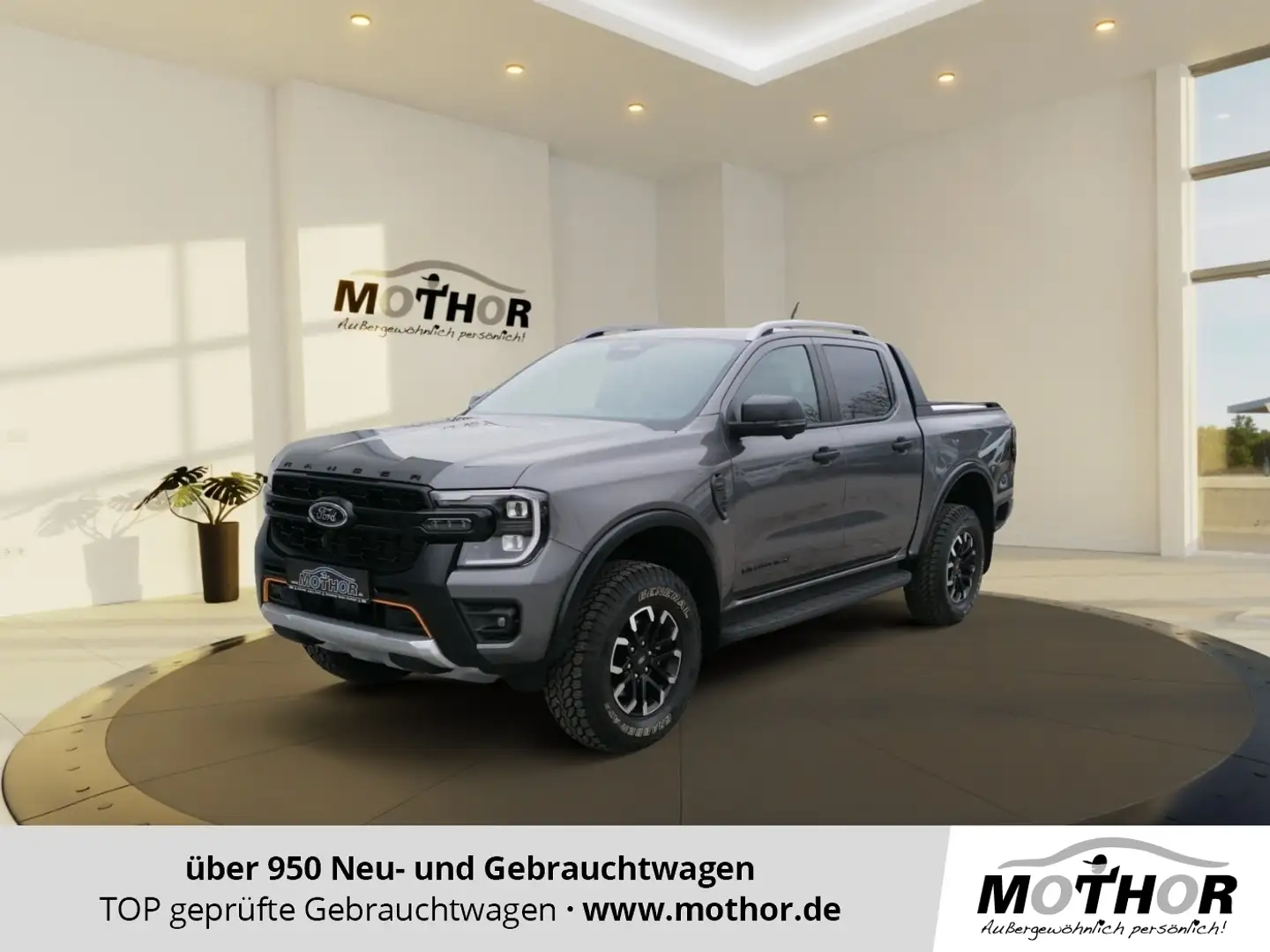 Ford Ranger Wildtrak X 2.0 Ecoblue 4WD ACC KAM360 LED Gris - 1