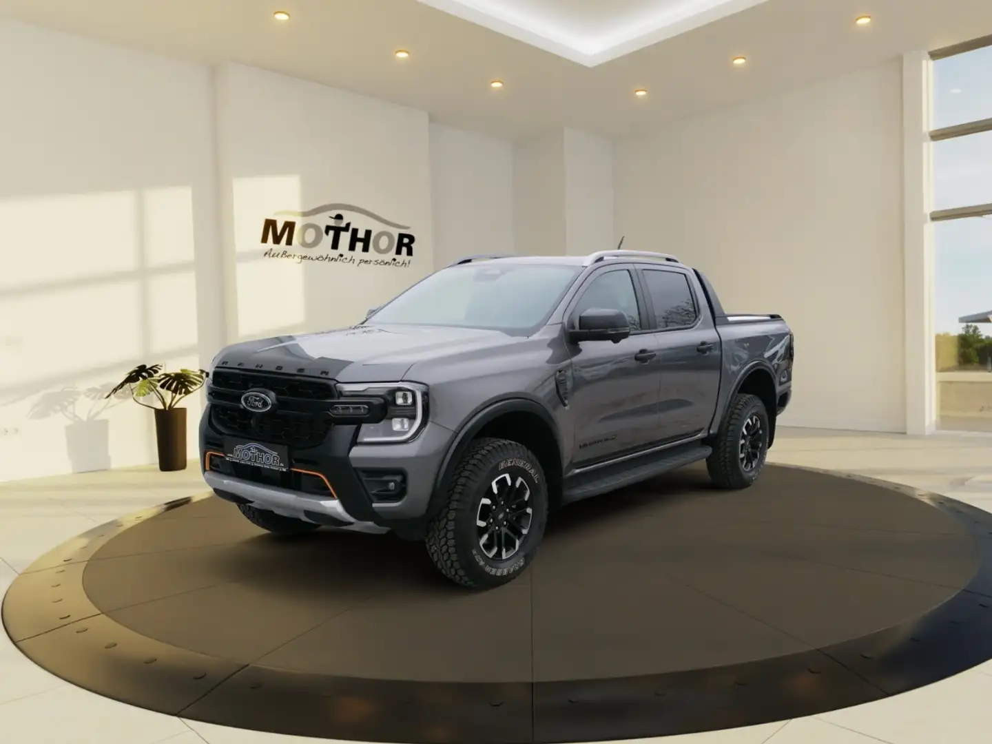 Ford Ranger Wildtrak X 2.0 Ecoblue 4WD ACC KAM360 LED Gris - 2