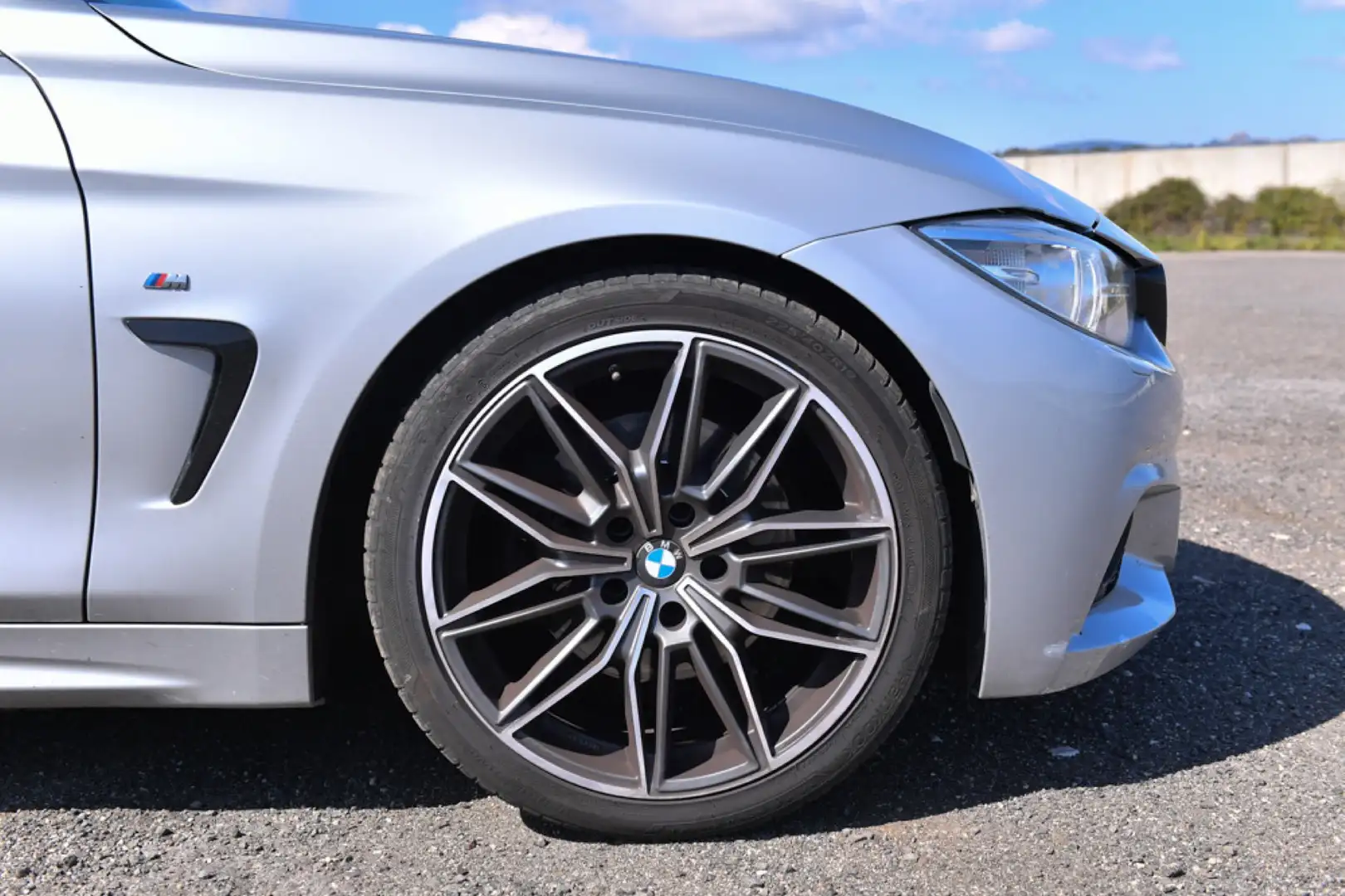 BMW 425 425d Coupe Msport auto Silber - 2
