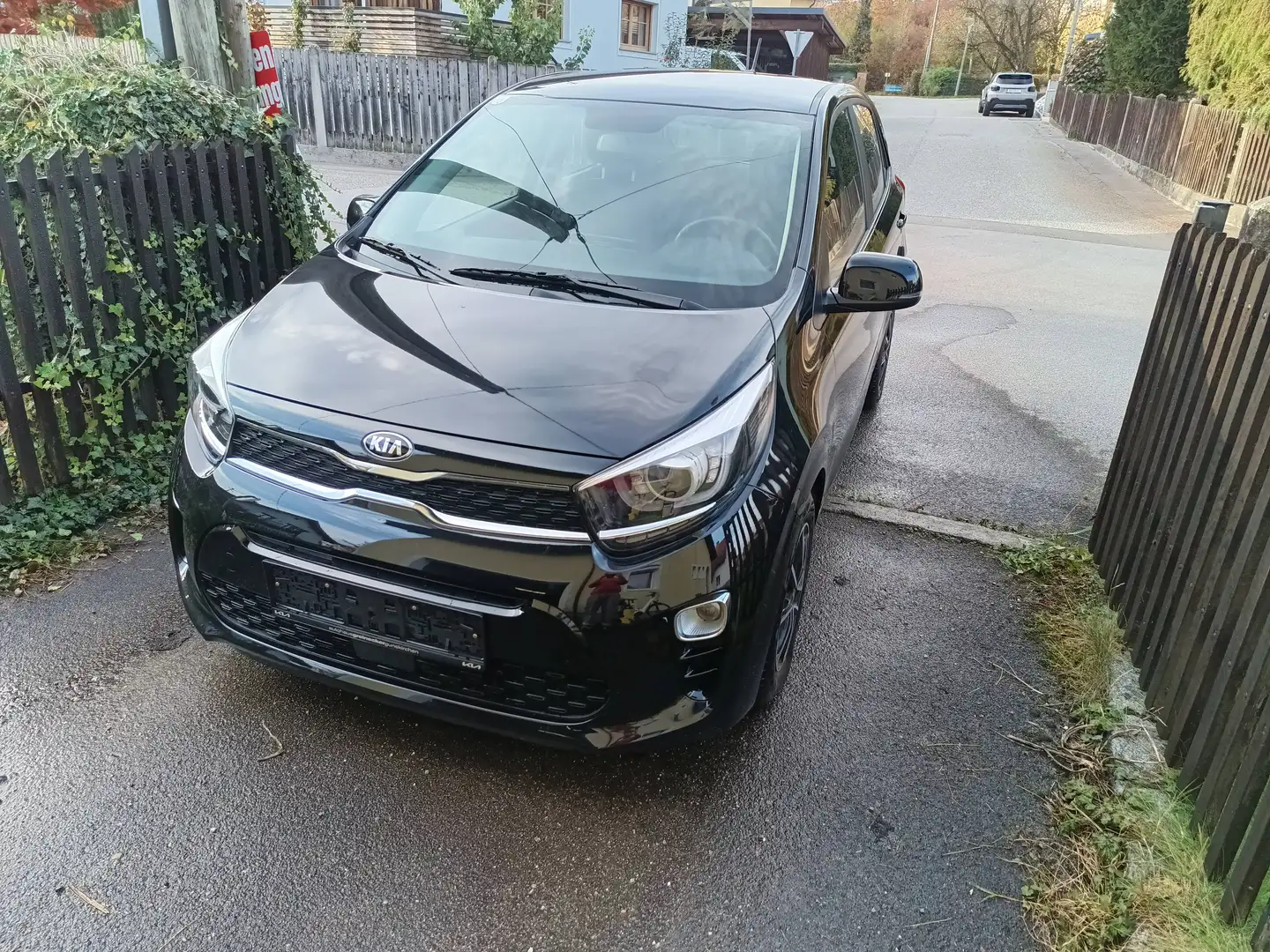 Kia Picanto Picanto 1,0 MPI Silber Silber Schwarz - 1